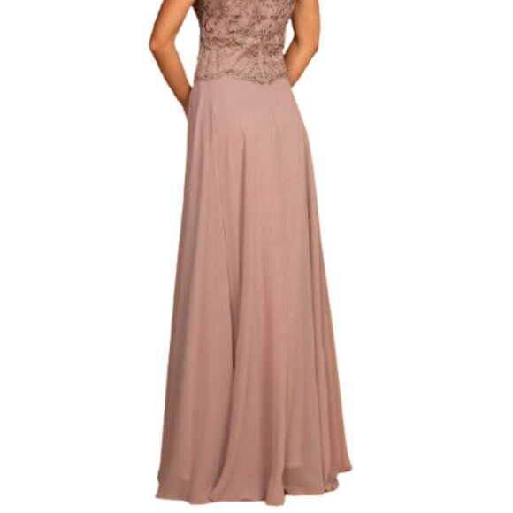 NWT Elizabeth K GL2523 Chiffon Mother of the Bride Dress Mauve Size S and M - Picture 4 of 6
